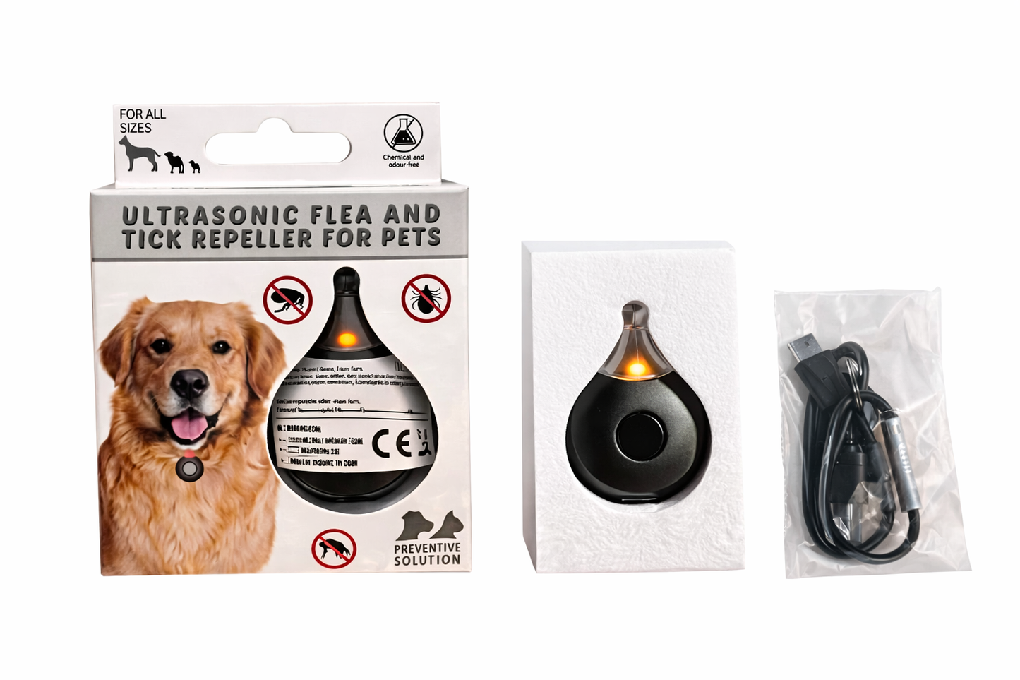 Ultrasonic Flea & Tick Repeller
